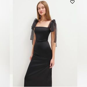Reformation Kacia Satin Dress